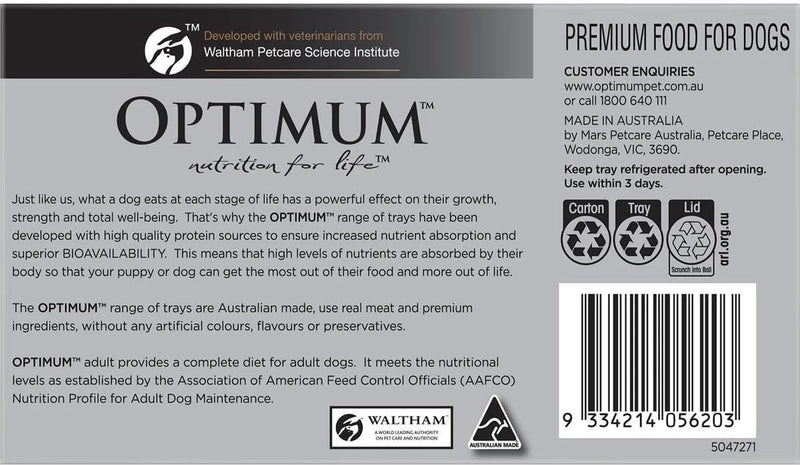 Adult Wet Dog Food with Chicken and Rice Trays 100 G (Pack of 6)