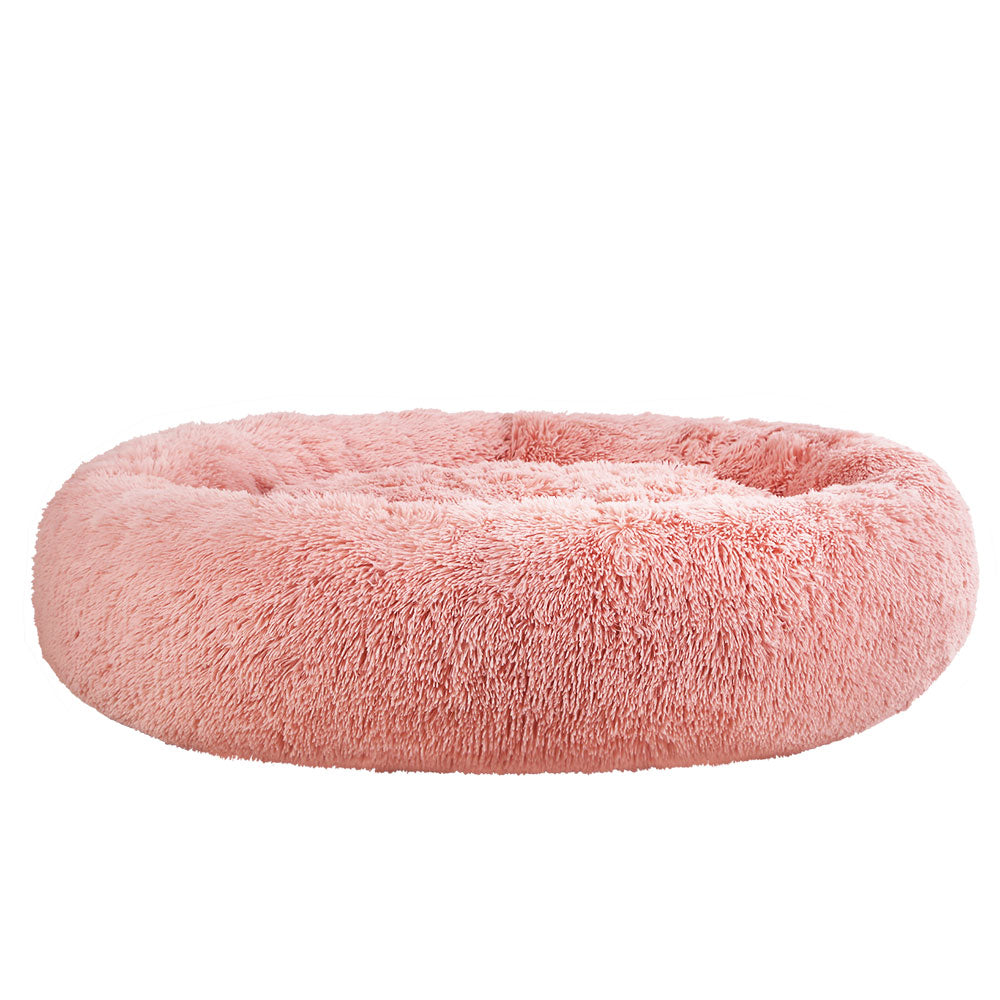 Calming Dog Cat Bed Pink - XL