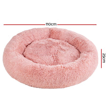 Calming Dog Cat Bed Pink - XL