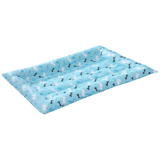 Large Self-cool Dog Cat Cooling Mat Gel - Summer Blue - Large