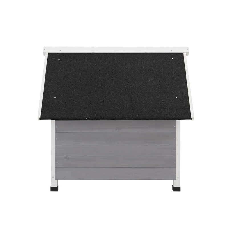 Dog Kennel House Wooden Outdoor-Indoor Weatherproof - L