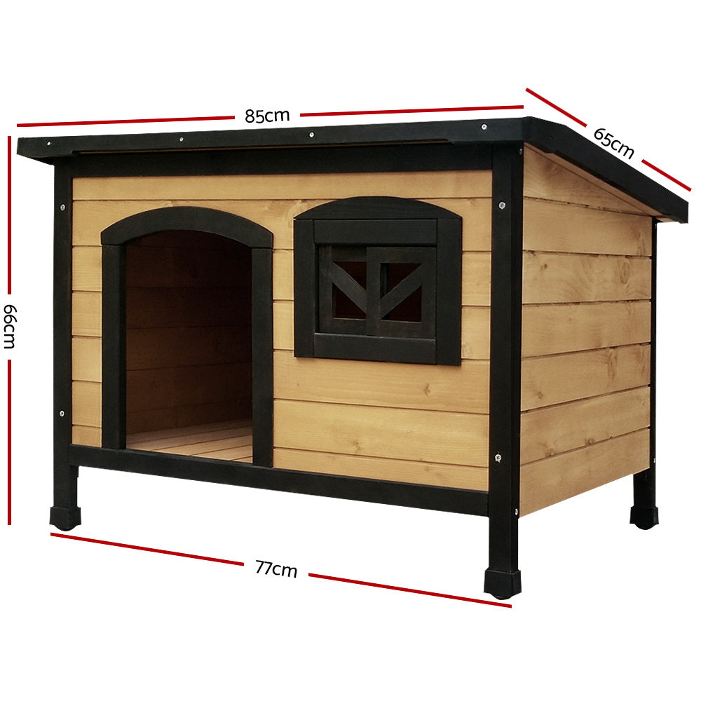 Outdoor Dog Kennel Outdoor Wooden Cabin - L