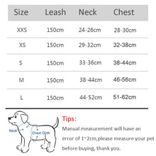 Adjustable Dog Harness Leash Set