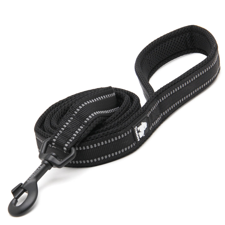 Reflective Pet Leash 2 meters Black - Small