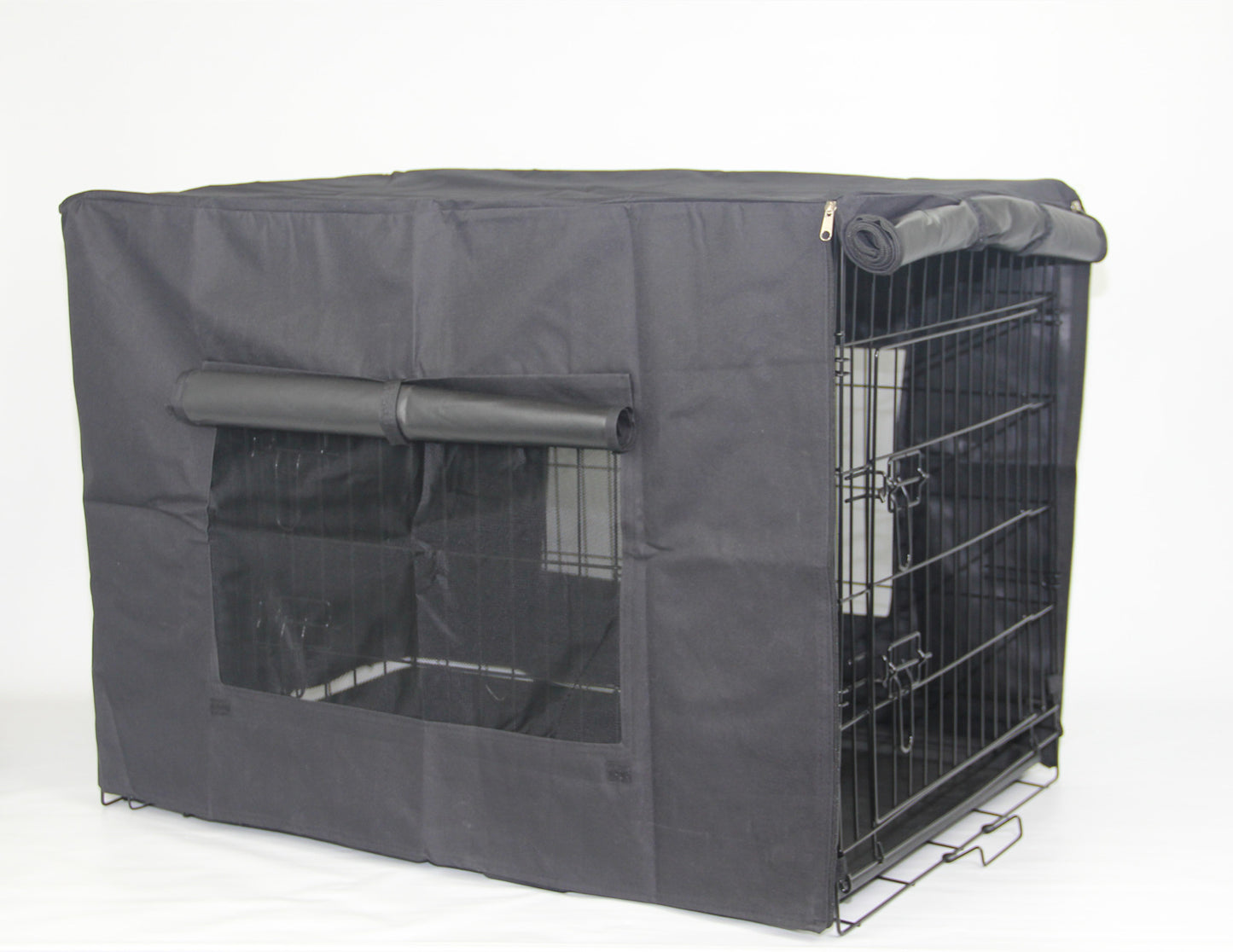 24' Collapsible Dog Cage Crate with Cover