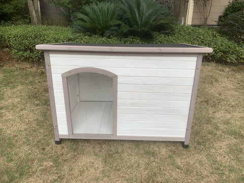Timber Pet Dog Kennel House White - XL