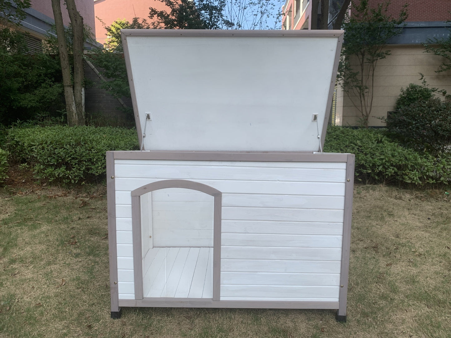 Timber Pet Dog Kennel House White - XL