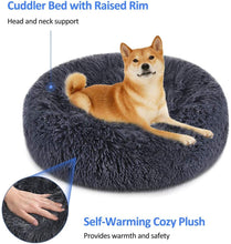 Soft Dog Bed Washable Round Medium 60cm