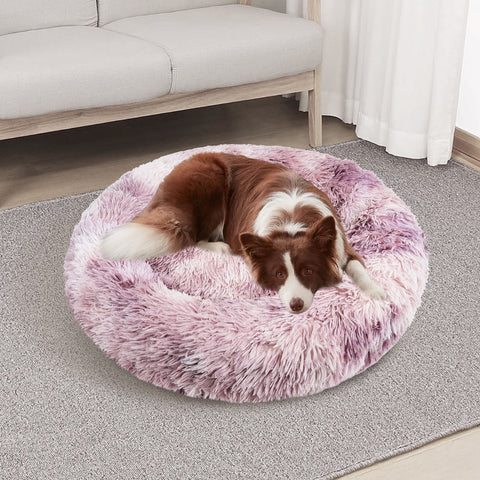 Dog Cat Calming Nest Bed - Washable Cover M